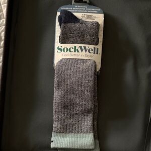SockWell Women's Moderate Compression Knee High Socks (S/M) New